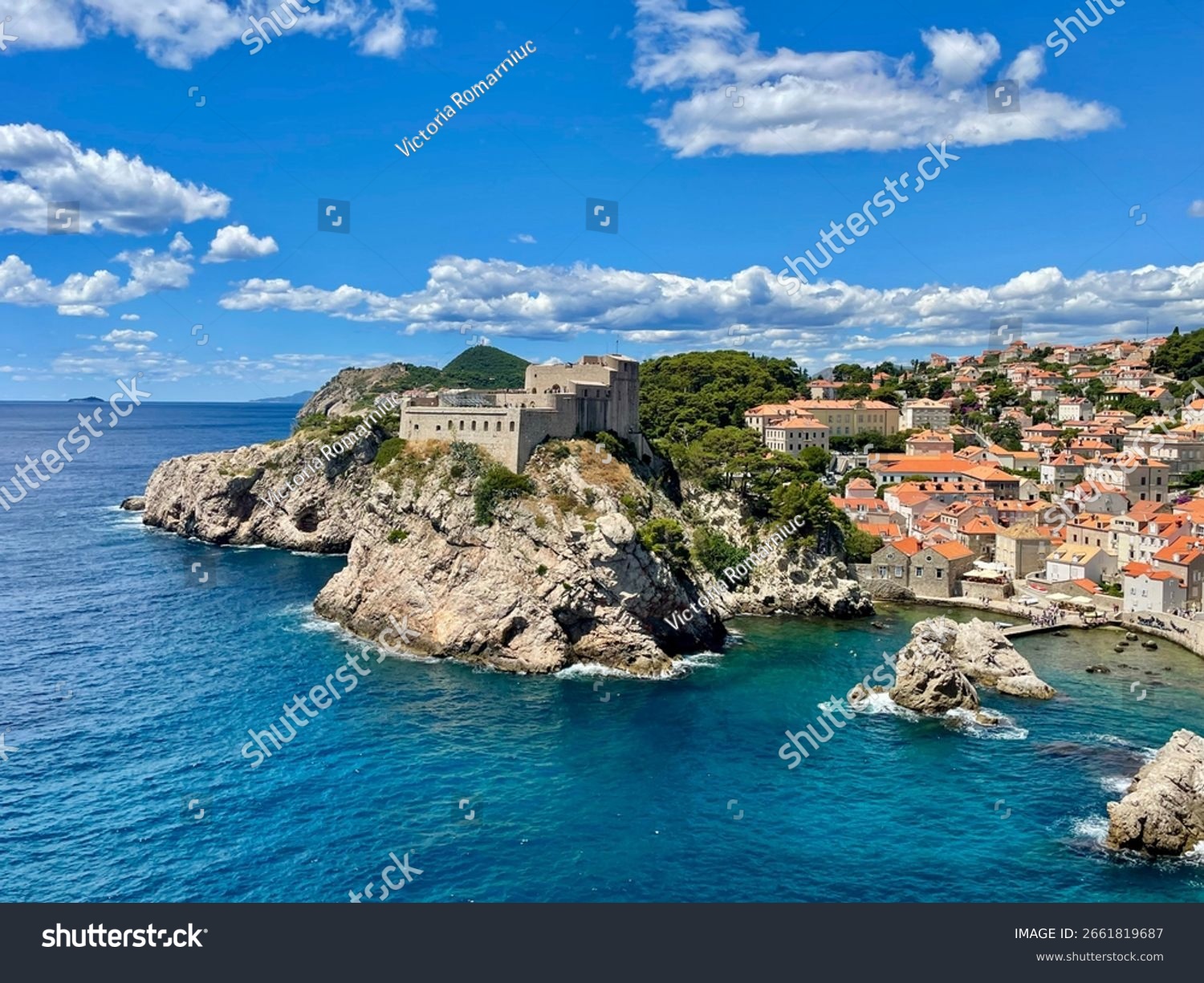 杜布羅夫尼克舊城與亞得里亞海